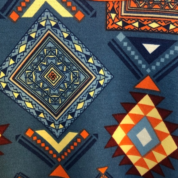 Blue Classic Ringer Tee Shirt - Picture 4 of 6